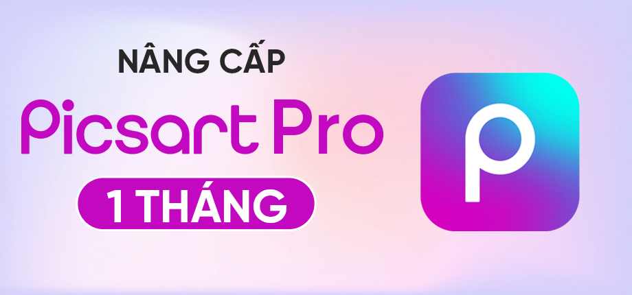 PicsArt Pro 1 Tháng - Nâng cấp chính chủ